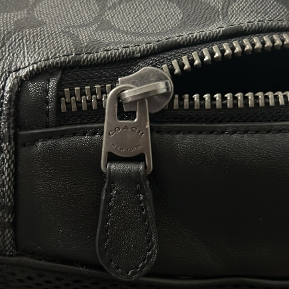 WEST SLIM BACKPACK IN SIGNATURE CANVAS (COACH F78756)
CHARCOAL/BLACK - Picture 16 of 16